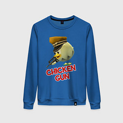 Женский свитшот Chicken Gun logo