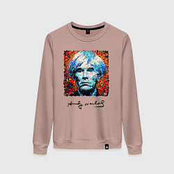 Женский свитшот Andy Warhol - celebrity