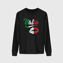 Женский свитшот Поцелуй Италии