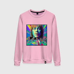 Женский свитшот Brian Jones Glitch Modern Art