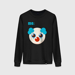 Женский свитшот Me clown