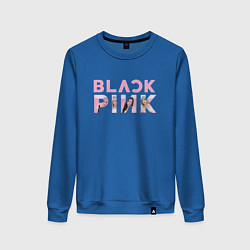 Женский свитшот Blackpink logo Jisoo Lisa Jennie Rose