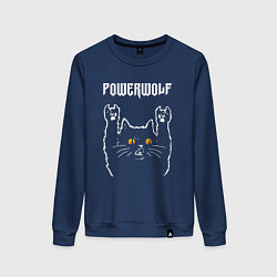 Женский свитшот Powerwolf rock cat