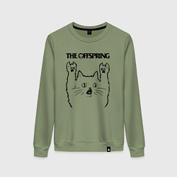 Женский свитшот The Offspring - rock cat