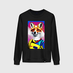 Женский свитшот Fox - pop art - fashionista