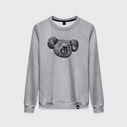 Женский свитшот Коала морда