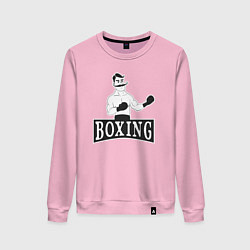 Женский свитшот Boxing man