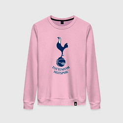 Свитшот хлопковый женский Tottenham Hotspur fc sport, цвет: светло-розовый