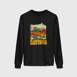 Женский свитшот California mountains