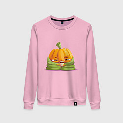 Женский свитшот Грустная тыква