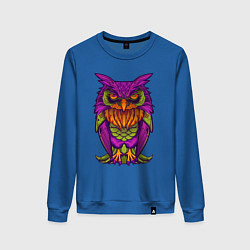 Женский свитшот Purple owl