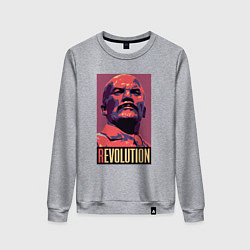 Женский свитшот Lenin revolution