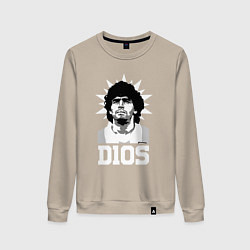 Женский свитшот Dios Diego Maradona