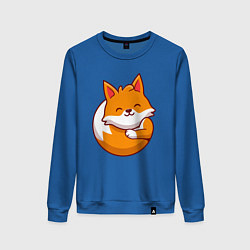 Женский свитшот Orange fox