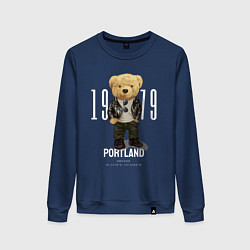 Женский свитшот Плюшевый медведь portland
