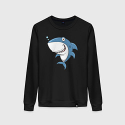 Женский свитшот Cute shark