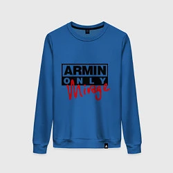 Свитшот хлопковый женский Armin Only: Mirage, цвет: синий