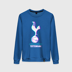 Женский свитшот Tottenham FC в стиле glitch