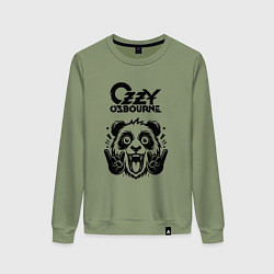 Женский свитшот Ozzy Osbourne - rock panda