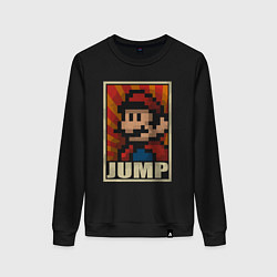 Женский свитшот Jump Mario