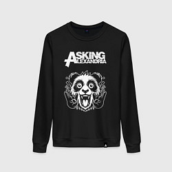 Женский свитшот Asking Alexandria rock panda