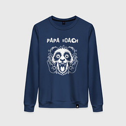 Женский свитшот Papa Roach rock panda