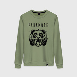Женский свитшот Paramore - rock panda