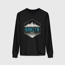 Женский свитшот Brooklyn city