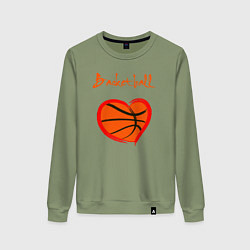 Женский свитшот Basket love