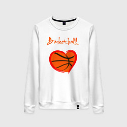 Женский свитшот Basket love