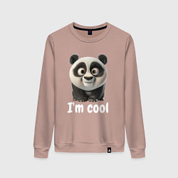 Женский свитшот Крутая панда cool