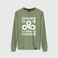 Женский свитшот Cloud9 - in logo