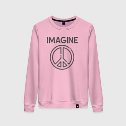 Женский свитшот Peace imagine