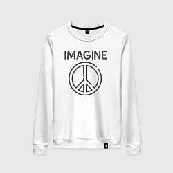 Женский свитшот Peace imagine