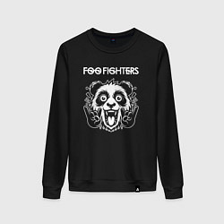 Женский свитшот Foo Fighters rock panda