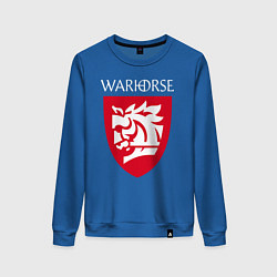 Женский свитшот Warhorse logo