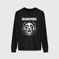 Женский свитшот Ramones rock panda