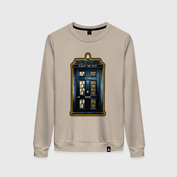 Женский свитшот Tardis Sherlock