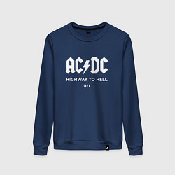 Женский свитшот AC DC - Highway to hell 1979