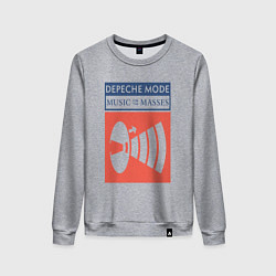 Женский свитшот Depeche Mode - Music for the masses merch