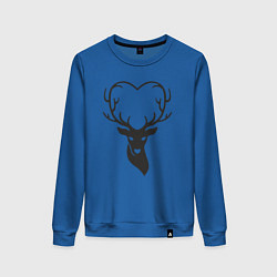 Женский свитшот Love deer