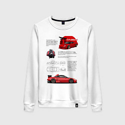 Женский свитшот Honda nsx