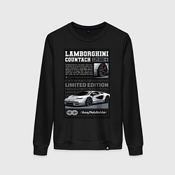 Женский свитшот Lamborghini countach