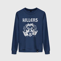 Женский свитшот The Killers rock dog