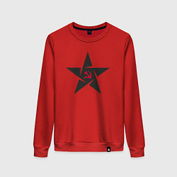 Женский свитшот Black star USSR