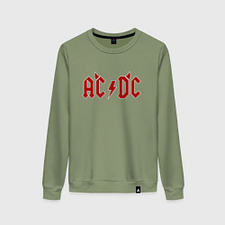 Женский свитшот AC DC devil