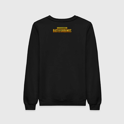 Женский свитшот Арт Pubg / Черный – фото 2
