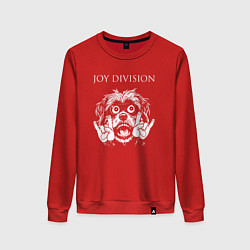 Женский свитшот Joy Division rock dog