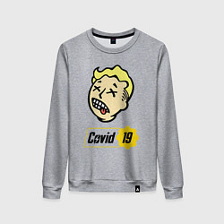 Женский свитшот Vault boy - covid 19