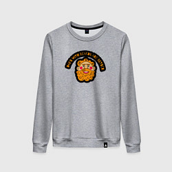 Женский свитшот Папы с бородой лучше